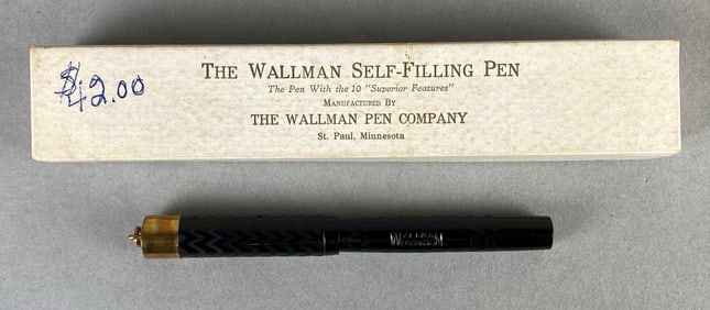 Vintage Wallman Self-Filling Fountain Pen