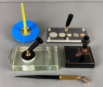 Group of Vintage Fountain Pen Holders and More