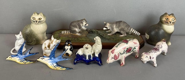 Group of Animal Figurines