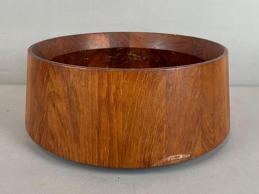 Mid-Century Modern Danish Dansk Designs Teak Salad Bowl