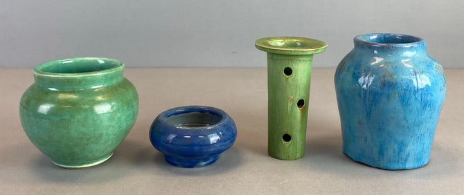 Group of Pottery Vases and More