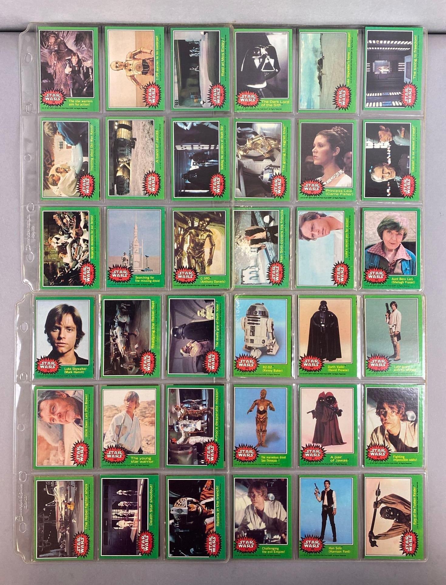 1977 Topps Star Wars Series 4 Complete Trading Card Set (1 of 2)