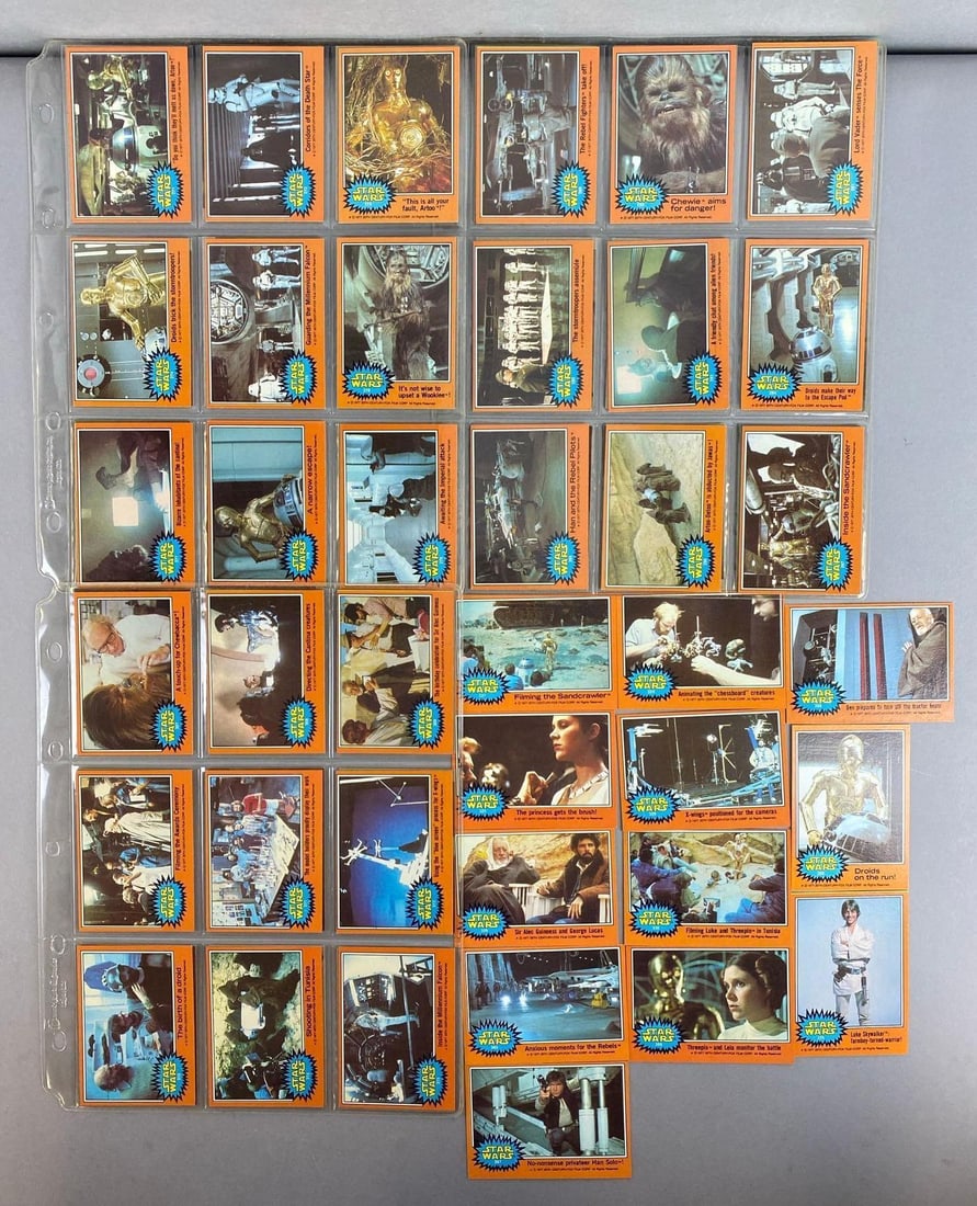 1977 Topps Star Wars Series 5 Trading Cards (1 of 2)