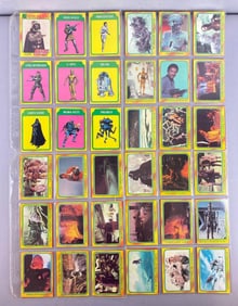 1980 Topps Star Wars The Empire Strikes Back Trading Cards