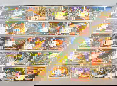 1957 and 1967 Topps Space Cards