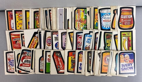 Group of Topps Wacky Package Cards