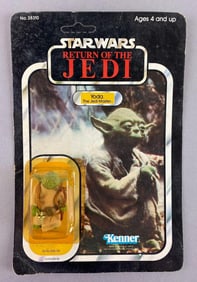 1984 Kenner Star Wars Return of the Jedi Yoda Action Figure