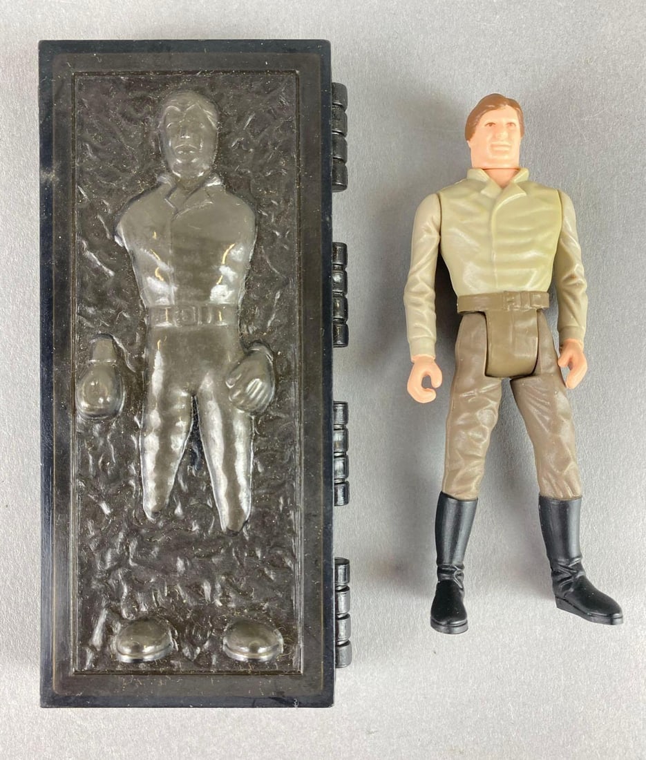 Kenner Star Wars The Empire Strikes Back Hans Solo in Carbonite Action Figure (1 of 2)