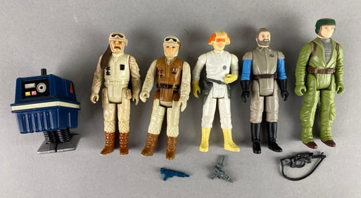 Group of 6 Vintage Kenner Star Wars Action Figures