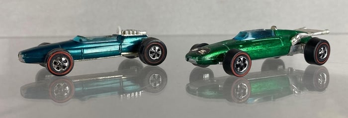 Group of 2 Hot Wheels Redline Die-Cast Vehicles