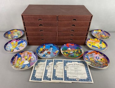 The Bradford Exchange The Simpsons Perpetual Calendar Plates and More