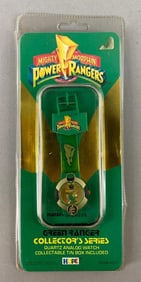 1994 Hope Green Power Ranger Collector Series Wristwatch and Tin