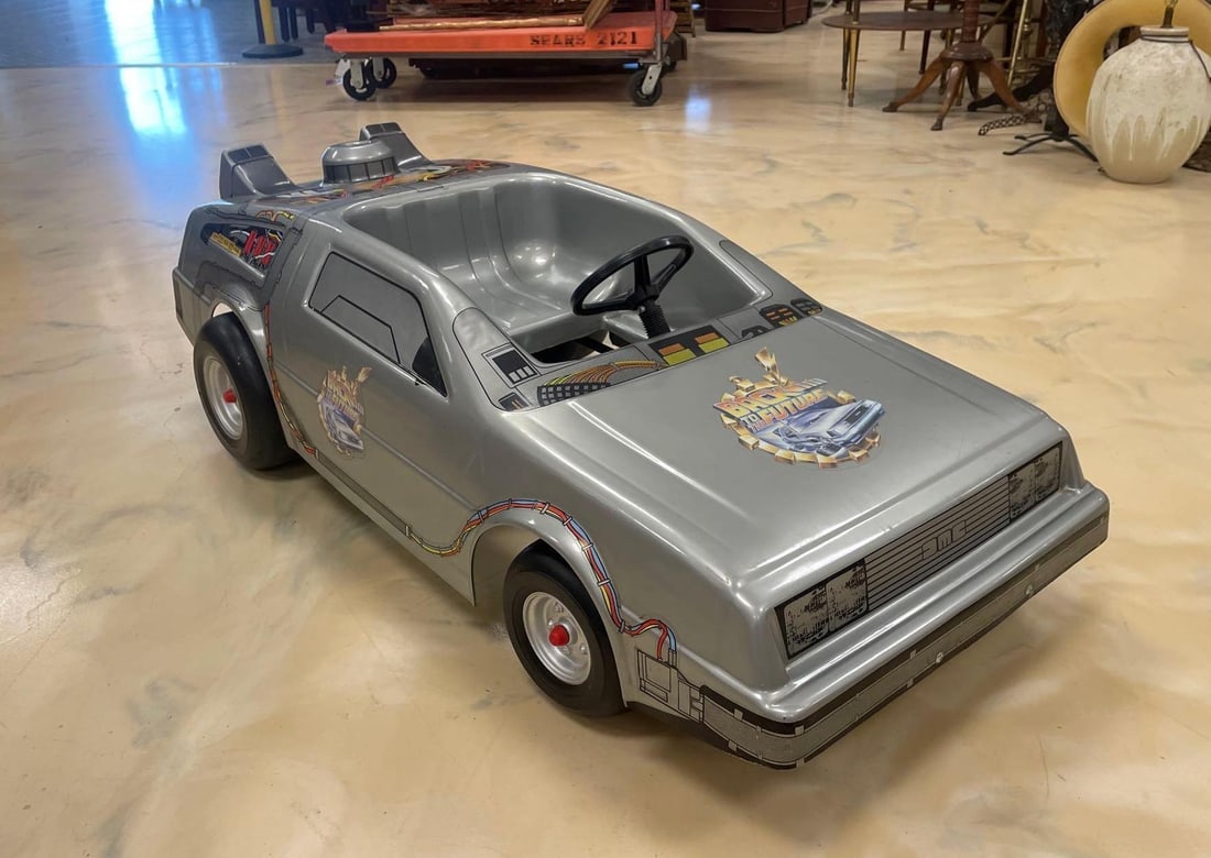 1989 Back to the Future II Ride-In Battery Powered Delorean (1 of 11)