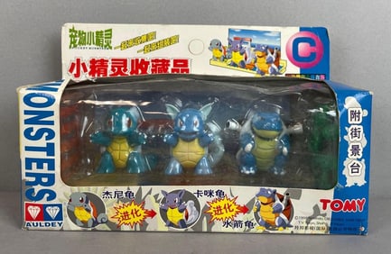 1998 Tomy Auldey Pokemon Pocket Monsters Action Figure Set