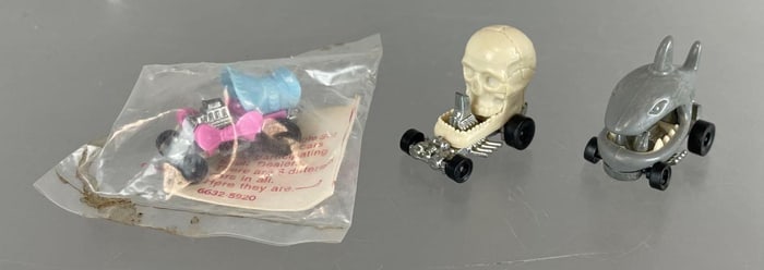 Group of 3 Mattel Hot Wheels Zowees Die-Cast Vehicles