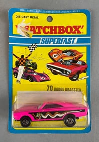 1971 Matchbox Superfast 70 Dodge Dragster Die-Cast Car
