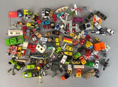 Group of Micro-Machines Die-Cast Vehicles and More
