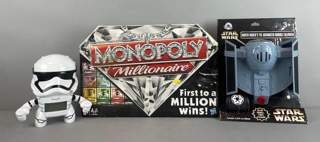 Group of Star Wars Items and More