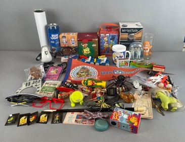 Group of Assorted Pop Culture Items