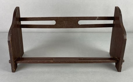 Arts and Crafts Wood Bookrest