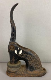 Antique Cast Iron Notary Embossing Seal