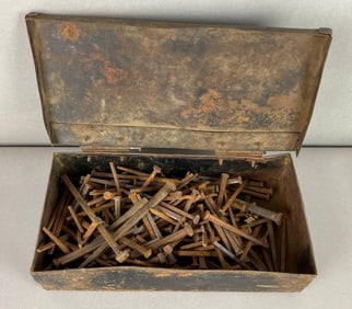 Group of Square Cut Nails