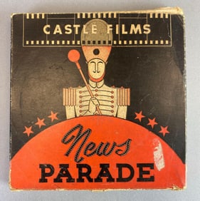Castle Films News Parade No. 136 Yanks Invade Africa 16mm Film Reel