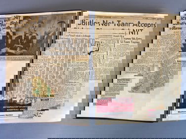 Collection Of Butler University Basketball Ephemera