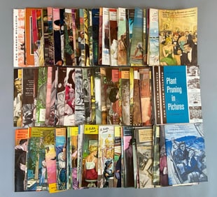 Group of Vintage The Bulletin Book Club Selections Booklets