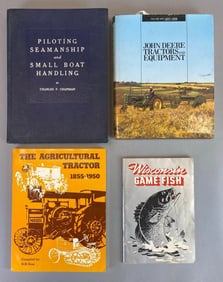 Group of 4 Fishing and Farming Books