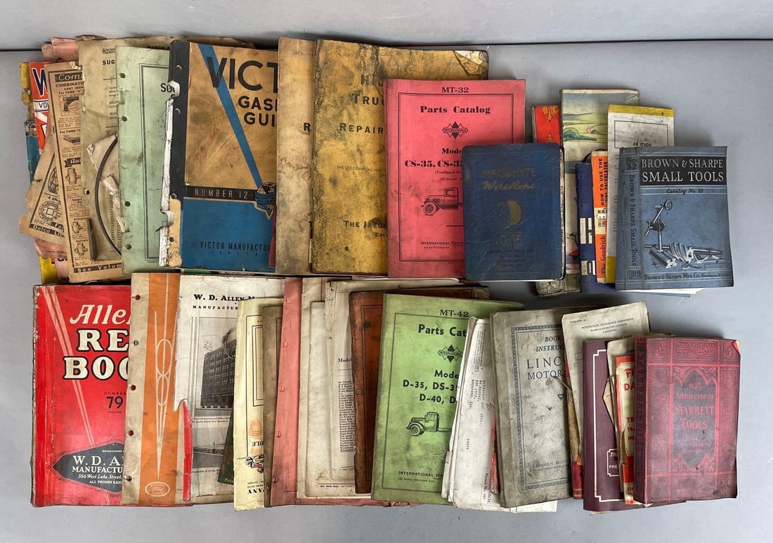 Group of Vintage Auto Parts Catalogs and More (1 of 3)