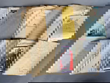 Group of Chautauqua NY Ephemera