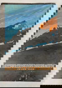 Vintage United States Fire Insurance Co. Cardboard Advertising Sign