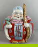 Chinese Longevity Buddha Porcelain Statue