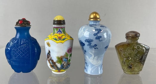 Group of Chinese Snuff Bottles