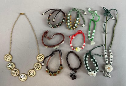 Group of Chinese Beaded Jewelry