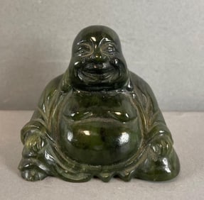Chinese Carved Jade Buddha Figure