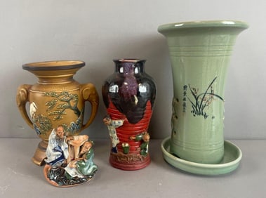 Group of Chinese Pottery Vases
