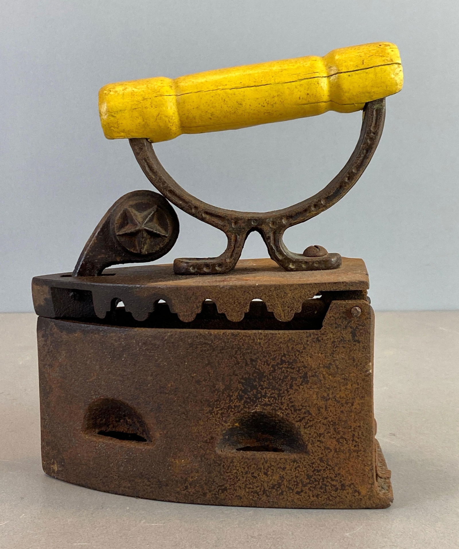 Antique Hot Coal Iron (1 of 6)