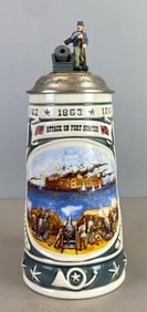 Limited Edition CUI Attack on Fort Sumter Stein