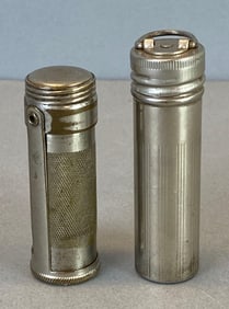 Group of 2 Vintage Waterproof Match Holders