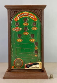 1973 Mattel Slingin Slot Luck Game