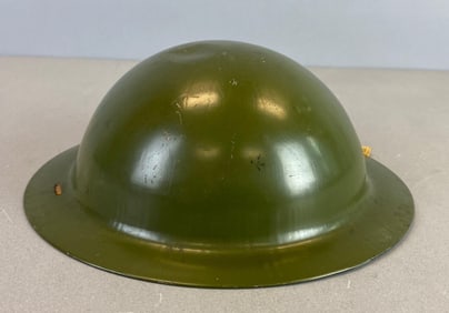 Vintage Doughboy Style Pressed Steel Childs Helmet