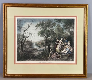 Le Printemps Lancret Pinxit