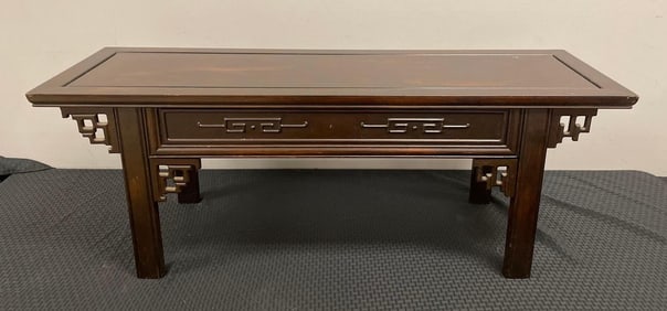 Asian Style Wood Bench