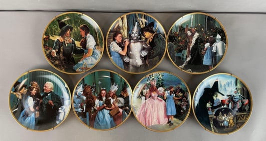Group of Hamilton Collection Wizard of Oz Commemorative Plates