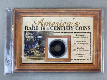 1851-1873 Silver Three Cent