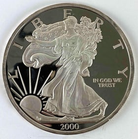 2000 American Silver Eagle 1/2 LB .999 Fine Silver Commemorative Coin