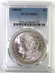 1904-O Silver Morgan Dollar PCGS MS64