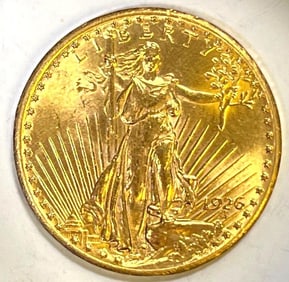1926 US $20 St. Gaudens Gold Coin